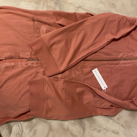 NWT Young Fabulous & Broke Long Jacket Sweater in Blush - Medium - Picture 2 of 8